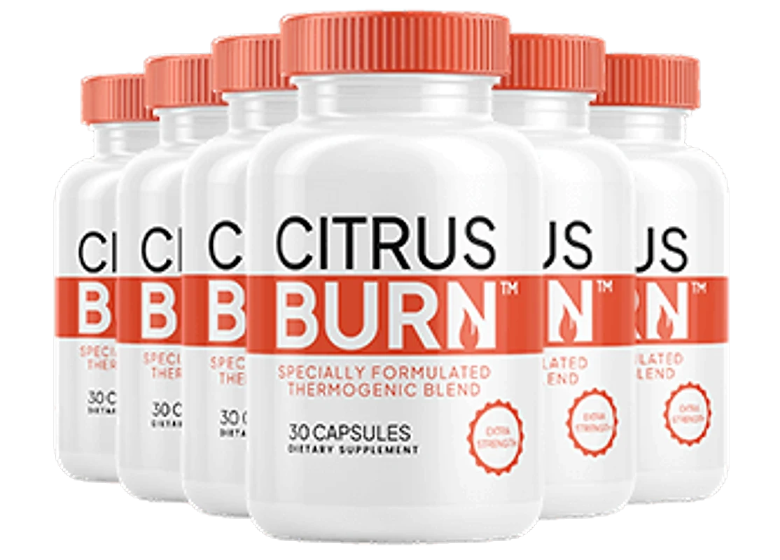 CitrusBurn 6 bottles — 180-day supply